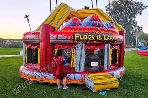 Floor is Lava Wrecking Ball Game Rental Phoenix Arizona